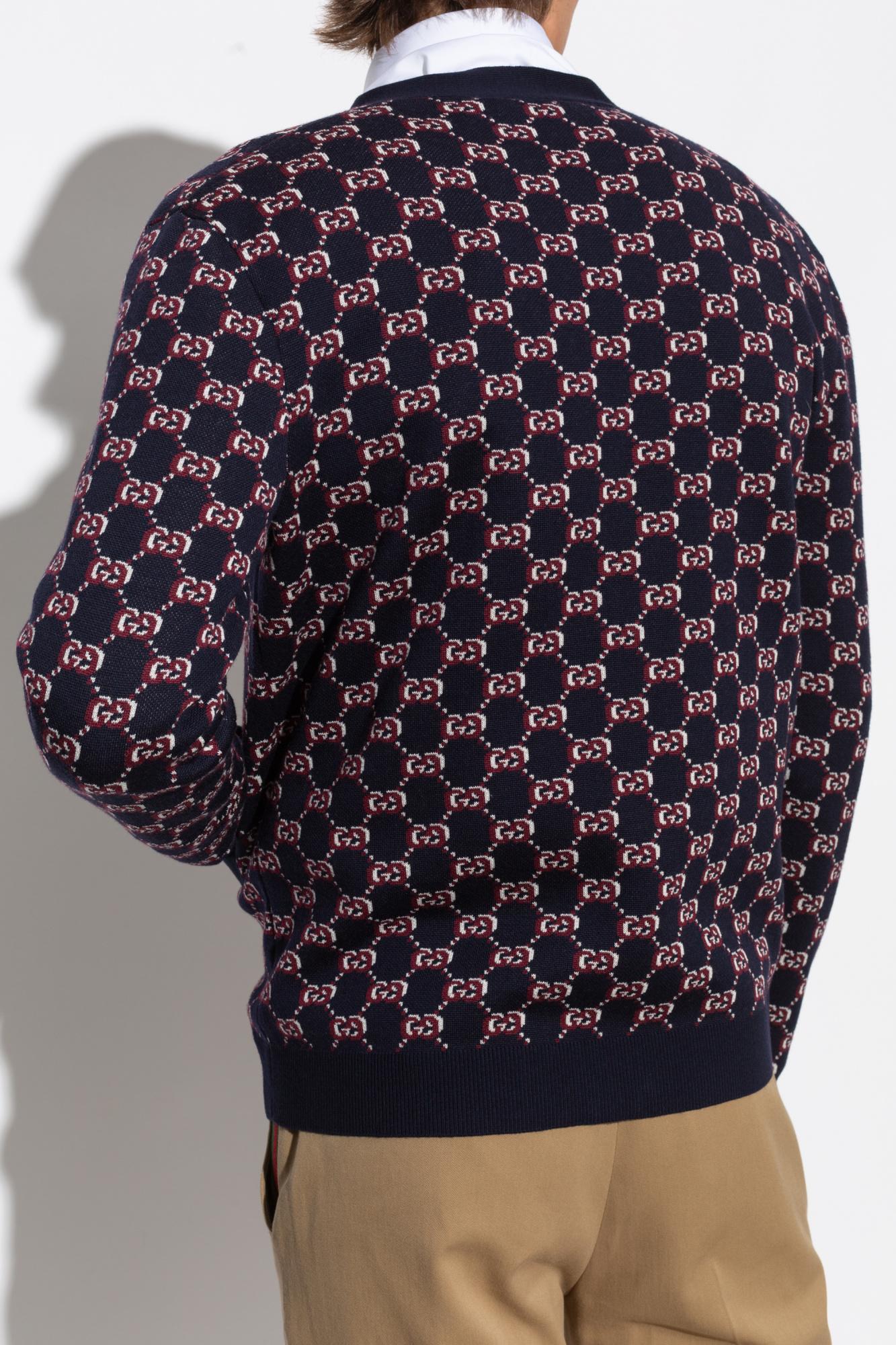 Gucci Cardigan with GG pattern | Men's | Vitkac